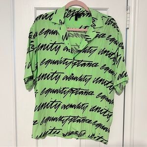 glaad& unisex shirt two-piece in unity print